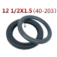 12 1/2*1.50 Bicycle Butyl Pneumatic Tire (40-203) 12 1/2x1.50 Fits For 12 Inch Electric Vehicle Thickened wheelchair Tyre Parts