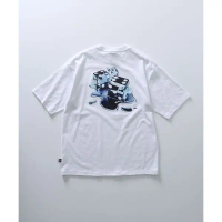 Áo thun unisex BEN DAVIS DICE MELT TEE, tay ngắn, chất liệu cotton cao cấp 100%, có họa tiết dice