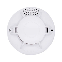 Battery-operated Smoke Detector Alarm Detector Safety for Household