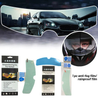 Motorcycle Helmet Rainproof Anti-fog Film Electric Rainproof Anti-fog Helmet Car Film G1D0