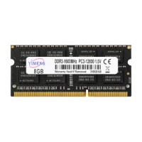 DDR3 4GB 8GB 1600MHz Laptop Memory PC3-8500 10600 12800 Non-ECC 1.5V 204Pin SODIMM RAM for LAPTOP NOTBOOK DDR3 Memoria
