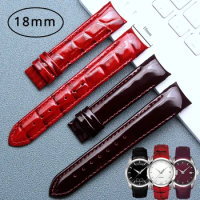 Watches Accessories 22mm for Tissot 1853 Le Locle or Couturier T035 210 207 Strap Women Watch Butterfly Buckle Genuine Leather