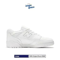 Sepatu Sneakers Pria NB550 - Triple White (BB550WWW) Original 44