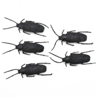 20Pcs Halloween Funny Toys Plastic Cockroach Housefly Centipede Scorpions Gags Practical Jokes Toy Oyuncak Gadgets Rubber Bugs