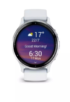 GARMIN Garmin Venu 3 Silver Stainless Steel Bezel with Whitestone Case Unisex Smartwatch GM-010-0278
