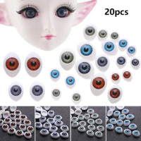 20pcs Funny Plastic Doll Safety Eyes For Animal Toy Puppet Making Dinosaur Eyes DIY Craft Accessories
