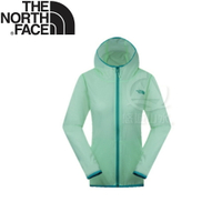 【The North Face 女 排汗外套《芽綠》】2VEN/防潑水/休閒外套/戶外/兜帽外套