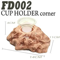 FD002 WORM CUP HOLDER FEEDING DISH WADAH JANGKRIK ULAT MAKANAN LEOPARD GECKO BEARDED DRAGON BD TOKEK