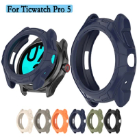 For Ticwatch Pro 5 TPU Cover Case Protector Hollow Coverage Durable TPU Watch Protection Accessories