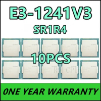 10pcs E3-1241 v3 E3 1241v3 E3 1241 v3 SR1R4 3.5 GHz Quad-Core Eight-Thread CPU Processor 80W LGA 1150 E3-1241V3
