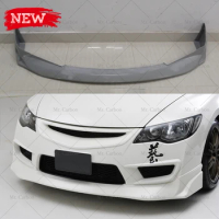 ABS FRONT LIP FOR CIVIC FD2 JS RACING LIP TRIM BODY KIT TUNING PART FOR FD2 JS ABS FRONT BUMPER LIP RACING
