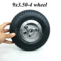 9 Inch 9x3.50-4 Wheel Pneumatic Tire for Scooter Skateboard Pocket Bike Electric Tricycle 9*3.50-4 Tyre Accessories