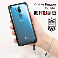 韓國Ringke原裝LG G7手機殼g7 thinq新款防摔保護套全包軟硅膠透明潮牌男女掛繩『櫻花小屋』