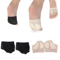 1Pair Girls Women Belly Ballet Half Shoes Split Soft Sole Paw Dance Feet Protection Toe Pad Well Foot Care Tool Forefoot Cushion