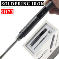 SH73 Mini OLED Smart Soldering Iron 65W 100-400℃ Adjustable Temperature Electric Welding Solder Station Tool