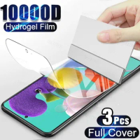 3PCS Hydrogel Film for Samsung Galaxy A51 A54 A53 A12 A52 A71 A70 A50 A72 Screen Protector For Samsung A14 A73 A32 A23 A52S Film