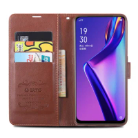 Wallet Case for OPPO K3 Realme X Stand Cover RealmeX Pouch with Card Slots Money Pocket