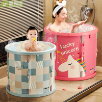 泡澡桶大人折疊浴缸神器嬰兒坐浴盆兒童沐浴桶家用全身成人洗澡桶