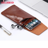 super slim sleeve cover for Samsung Galaxy A72 A52 A32 Note 20 Ultra Note10+ 5G Leather case Phone bag For Honor V40 Mate40 pro
