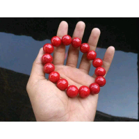 GELANG RED CORAL 100% ORIGINAL, RED CORAL MARJAN BUTIRAN MERAH BATU