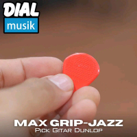 Dunlop Max Grip Jazz III Pick Gitar - Pick gitar Dunlop / 1 Pcs / 1 Buah / Satuan
