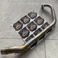 leher satria fu150 original mafia racing exhaust step stdr depan belakang inlet 50mm