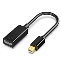 【Arum】Mini DP轉HDMI影音轉接線 1080P高清公轉母轉接器(Mini DisplayPort to HDMI公對母訊號轉接頭)