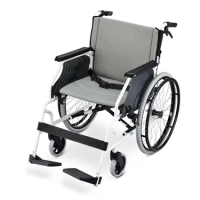 【NOVA】光星 LUGA輪椅-自推輪 B款 (雙層布套) 座寬45公分【M2WC2118GRA0045】