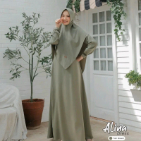 ALINA DRESS SET BERGO By Faeyza