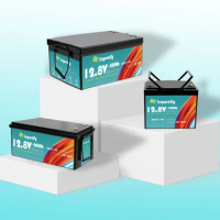 12 V 100 Ah LiFePO4 battery 1280 Wh energy, 100A BMS,6000+ cycles life Replacement for lead acid, SLA, AGM battery