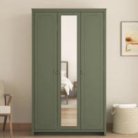 Synergy House Verve 3 Door Mirror Wardrobe – Spacious Bedroom Cabinet 5.9ft