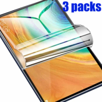 3-packs PET soft screen protector for Huawei matepad 11 T 8 10 10S T10 T10s T8 10.4 pro 10.8 protective film
