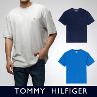 【Tommy Hilfiger】TOMMY 經典刺繡Logo毛巾布素面短袖T恤 上衣-多色組合(休閒舒適/可搭情侶款/平輸品)