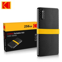 New KODAK X200 External SSD Hard Drive HD Externo 128GB USB3.1 TYPE-C GEN2 Mini Portable SSD 256GB for Laptops Free Shipping