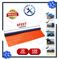 Tarpaulin Roll Form PE Blue Orange Sheet Heavy Duty Waterproof Canvas Tarpaulin Sheet Canopy Camping