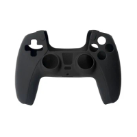 Silicone Gel Anti Slip Skin Case Protective Cover With Rocker Cap For PS5 Gamepad Controller Silicone Cases Game Accessories New