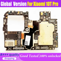 Original Mainboard For xiaomi 10T PRO MI 10T PRO 10 T Pro Motherboard Unlocked With Full Chips Logic Board Global Version