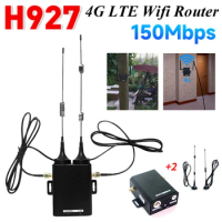 H927 4G LTE Router Industrial Grade 150Mbps 4G LTE SIM Card Router with External Antenna Support Outdoor Extender WiFi Router