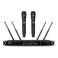 AD4D UHF Wireless Microphone 4 Channel Microphone Wireless Professional Studio Microphone