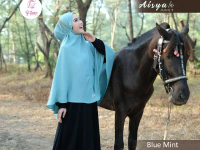 BERGO AISYAH JUMBO BY FAUZ HIJAB Nyaman Syari  Tebal  Crepe Muslim Khimar  Instan  Kerudung Cantik