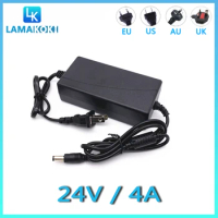 24V 4A Laptop Universal Power Adapter 24V 4000MA Switching Power Adapter DC 5.5 * 2.1MM