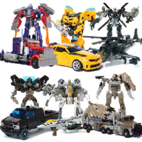 Haizhixing Deformation Robot Car Toy Boy Anime Model Transformation 18CM Classic Brand Action Figures Gift