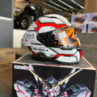 หมวกกันน็อค/Bilmola Full Face NEX R RX-0 UNICORN GUNDAM  เต็มใบ ลิขสิทธิ์แท้