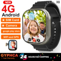 2023 New 4G smart watch X8 Ultra Android 10 System with camera WiFi GPS SIM card Compass google play store sport smartwatch
