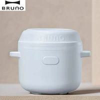 BRUNO 220V Fully Automatic Rice Cooker Portable Household Hot Pot 1.5L Rice Cooking Pot 24H Pre-Timing Smart Kitchen Appliances