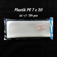 plastik PE uk 7x20, Kantong Gula, Plastik Es, Plastik Putih