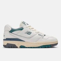 【NEW BALANCE】男 復古鞋 經典 NB 550 休閒 D楦 簡約 舒適 海鹽 雲杉亮綠(BB550PTB)