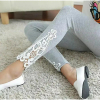 Legging Import Renda Brukat / Legging Import Wanita Pasti Diskon