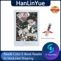 Hanlinyue Read6 Color e-Book Reader Color Screen 6-inch 300ppi Reader Android 11 Ultra Thin Portable PDF/Comics/Novels Reader