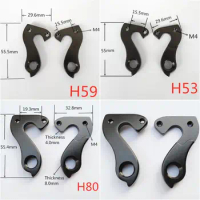 2pcs Bicycle Rear Derailleur Hanger for Pinarello Prince Dogma F8 F10 F12 FNorco valence Focus Author bike Gear hanger dropouts